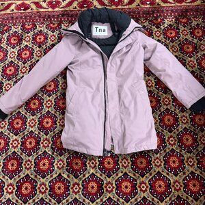 Stylish Tna Pink Winter coat